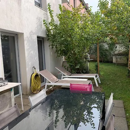 Appartement Tres Calme Avec Jardin Plein Sud Lyon Exterior foto